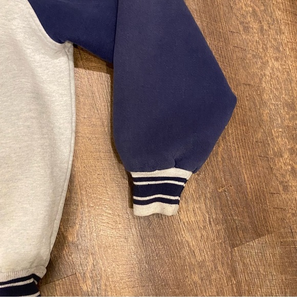 Vintage 90s Disney Mickey Mouse Distressed Varsity Jacket - Picture 6 of 15